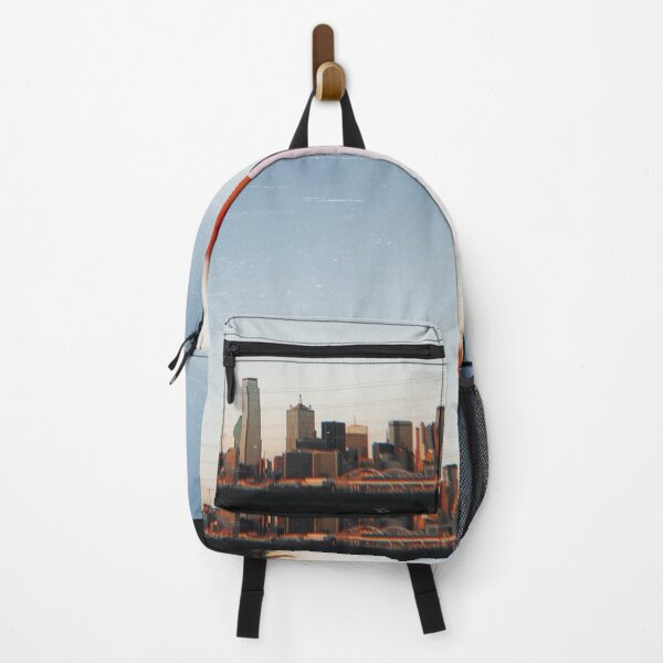 Item preview, Dallas Texas Skyline at Dusk Film Styled Photography designed and sold by AshTreeCrtvCo.
