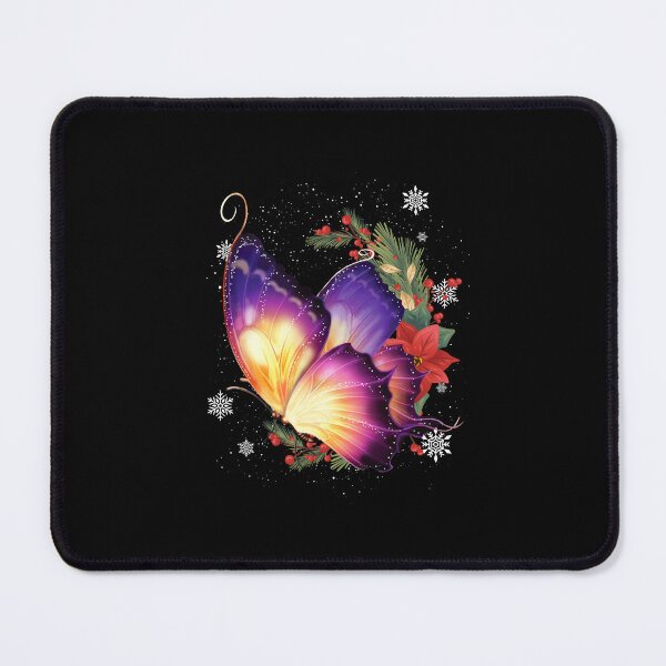 Item preview, Colorful Butterfly Flowers Christmas designed and sold by Barnissim.