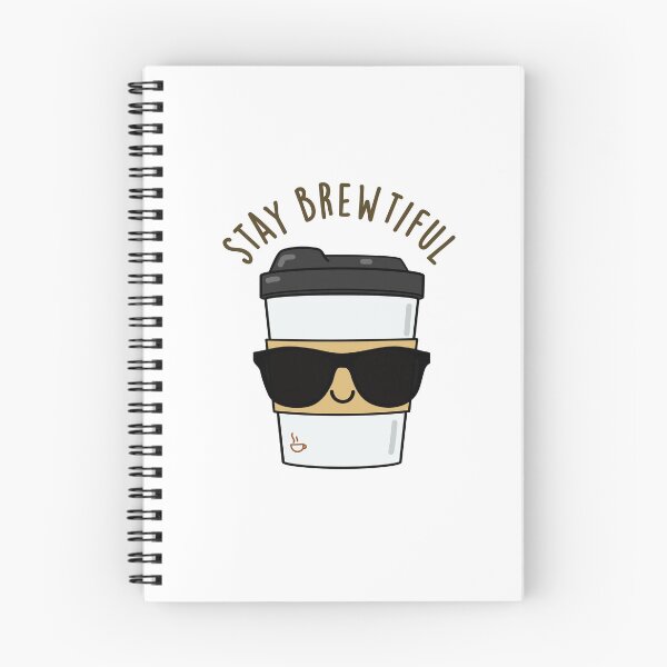 Item preview, Stay Brewtiful Funny Coffee Puns  designed and sold by punnybone.