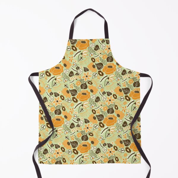Vista previa del artículo con la obra «Otoño Folksy Floral pequeña escala», diseñado y vendido por Lozzie Eliza Designs.