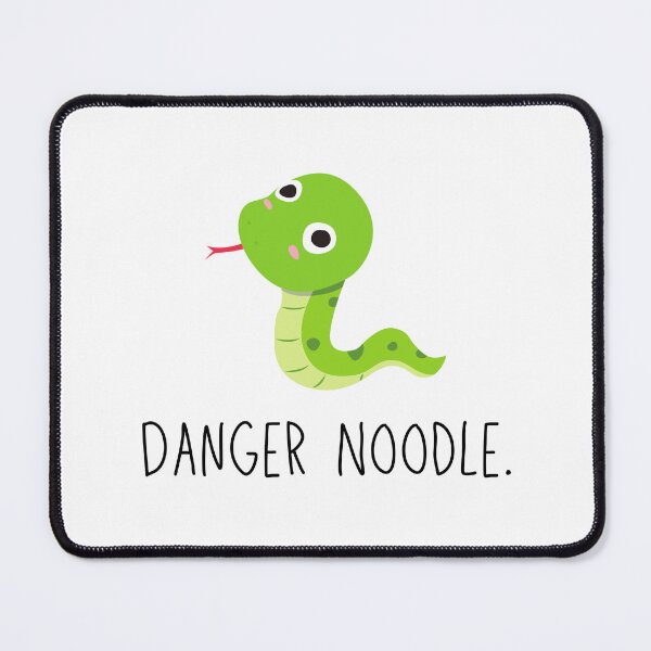 Item preview, Danger Noodle - Funny and Cute Snake Design  designed and sold by dschiffer12.
