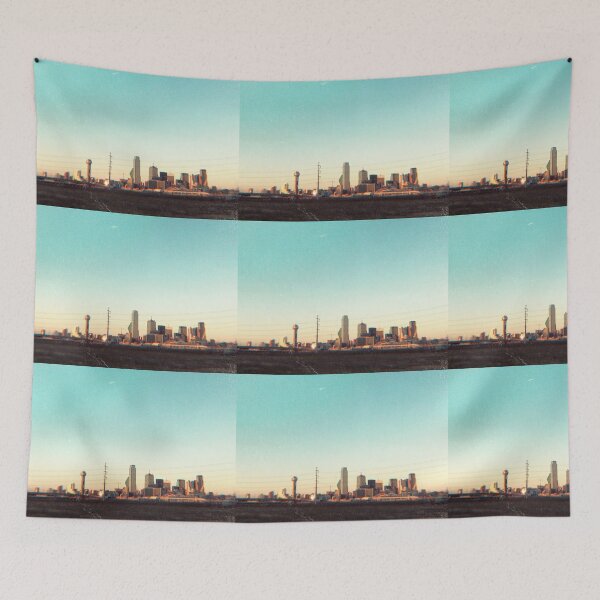 Item preview, Dallas Texas Skyline Film Styled Photography designed and sold by AshTreeCrtvCo.