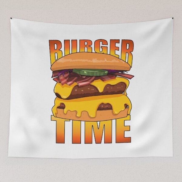 Item preview, Burger time is the best time designed and sold by MoonLitFox.