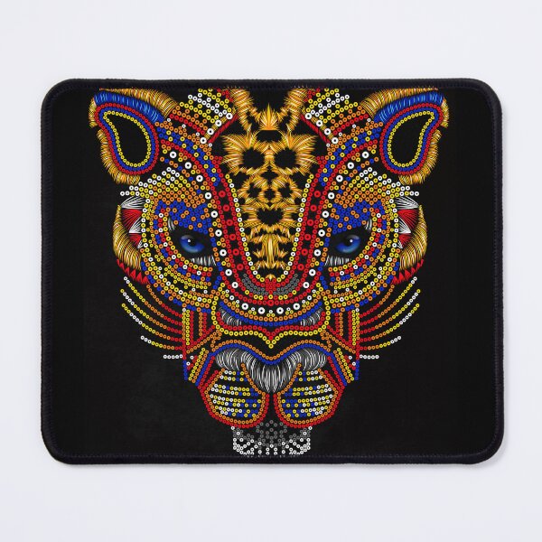 Item preview, jaguar made hand art designed and sold by cat poe.