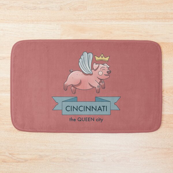 Item preview, Flying Pig Cincinnati The Queen City designed and sold by taylorrhelms.