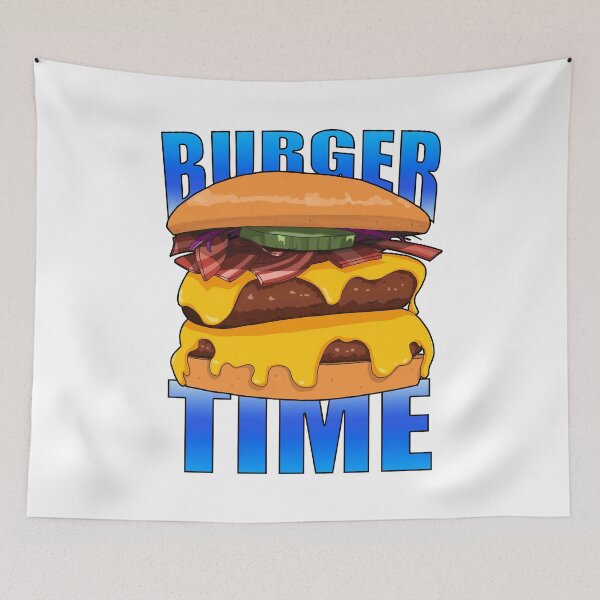 Item preview, Burger time is the best time designed and sold by MoonLitFox.