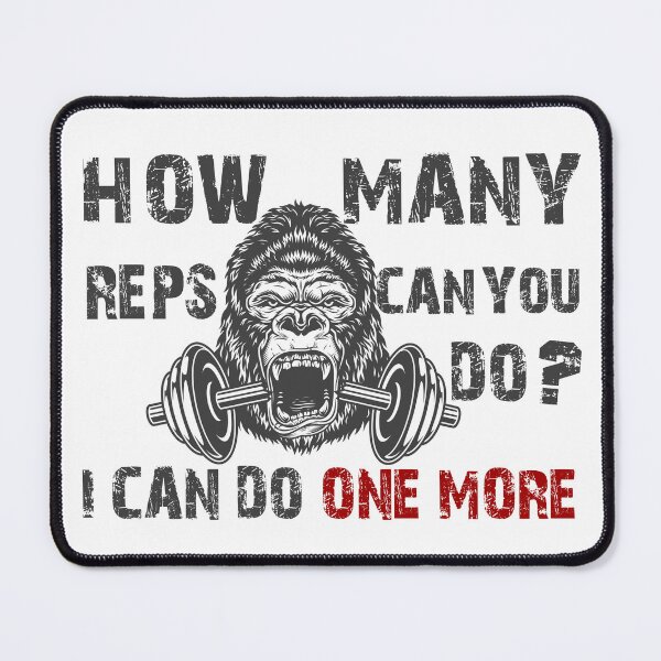 Item preview, How many reps can you do? designed and sold by DopeDesign111.