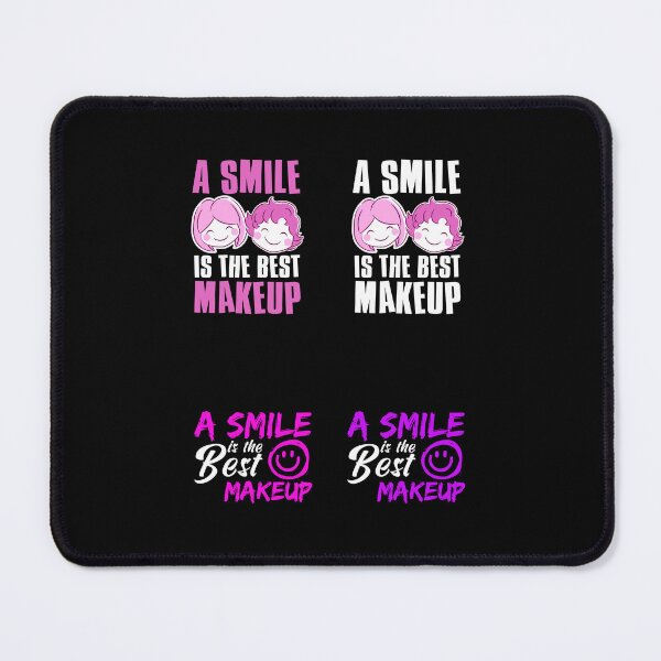 Item preview, Smile Is The Best Makeup Sticker Pack, Women or Girls Gift Idea, Inpirational Quotes designed and sold by FNStuff.