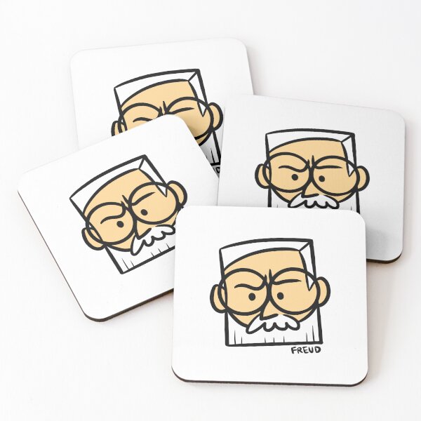 Item preview, Father of Psychology: Sigmund Freud Cartoon designed and sold by StudioHitsu.