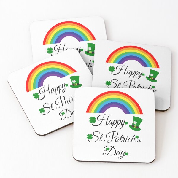 Item preview, Happy St. Patrick's Day Rainbow designed and sold by desireedickens.