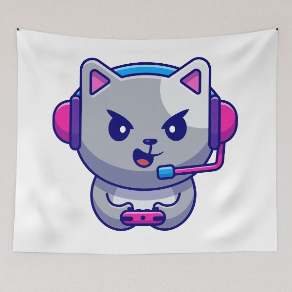Item preview, Cute Cat - Game Controller designed and sold by Wanc Designs.