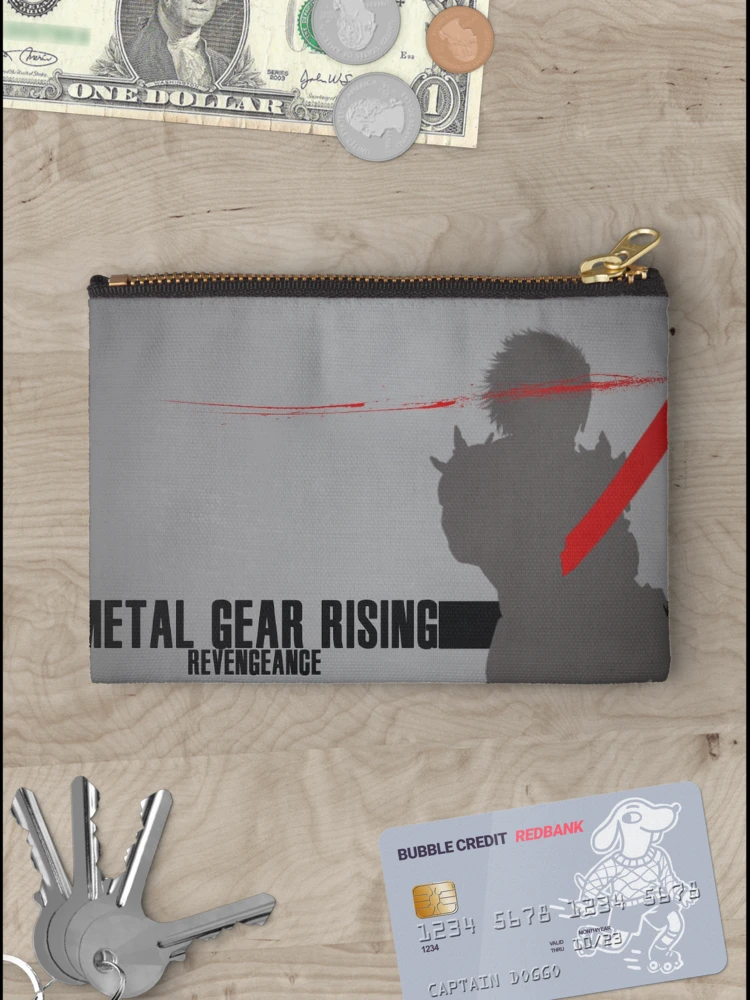 Thumbnail 3 of 4, Zipper Pouch, Metal Gear Rising - Revengeance - Raiden designed and sold by RellikJoin.
