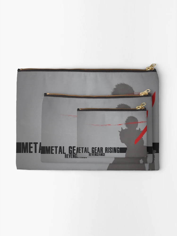 Thumbnail 2 of 4, Zipper Pouch, Metal Gear Rising - Revengeance - Raiden designed and sold by RellikJoin.