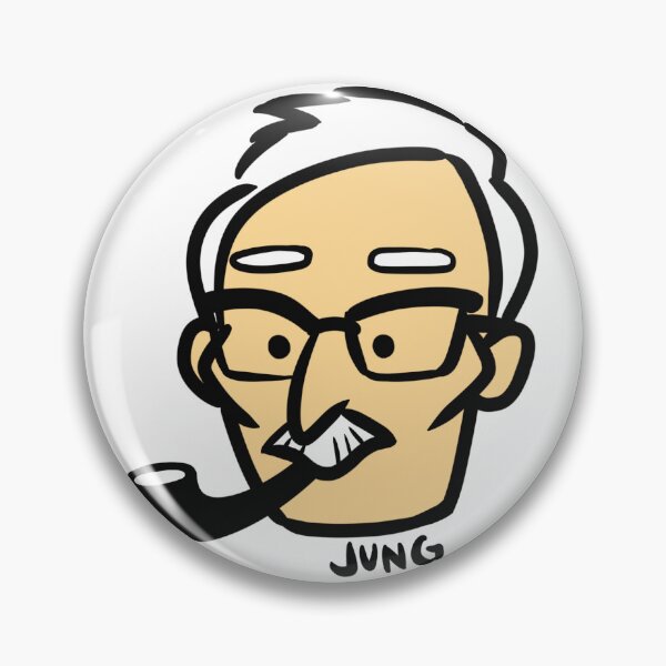 Item preview, Father of Psychology: Carl Jung Cartoon designed and sold by StudioHitsu.