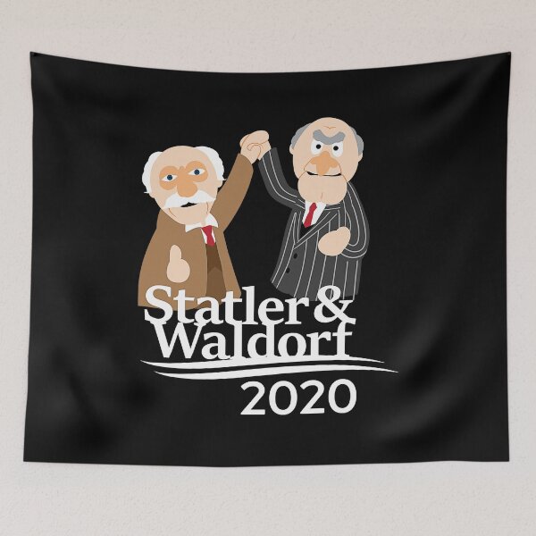 Item preview, Statler And Waldorf designed and sold by estherjenjen.
