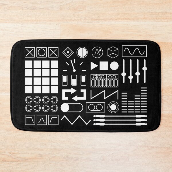 Item preview, Electronic Musician Synth, Sampler and Drum Machine Controls - White designed and sold by AtomicMalibu.