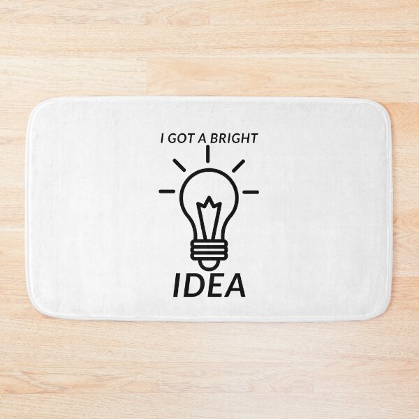 Item preview, I GOT A BRIGHT IDEA designed and sold by RobbiesMusic.