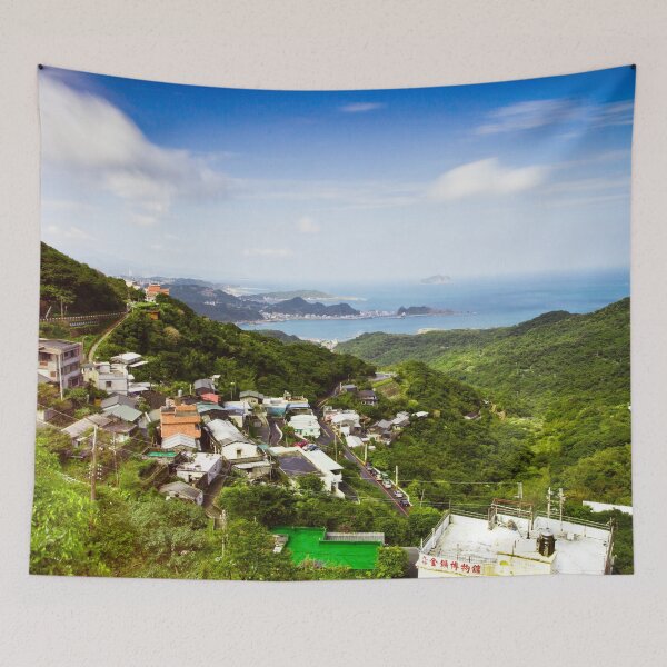 Item preview,  Unique landscape photography of Jiufen Old Street 九份老街 designed and sold by AvonPerception.
