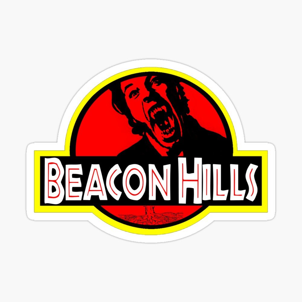 Beacon Hills High School Sticker Photographic Print for Sale by