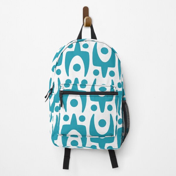 Artikelvorschau, Mid Century Modern Abstract Pattern 781 Turquoise entworfen und verkauft von tonymagnerart.