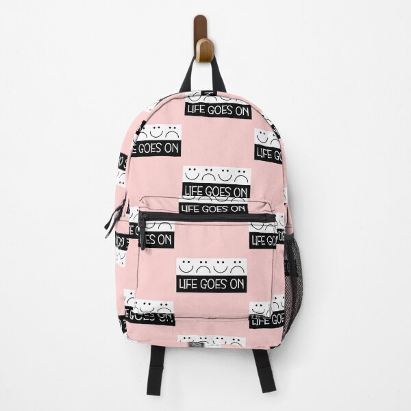 Item preview, LIFE GOES ON, black and white ver designed and sold by Colorful-Inspo.