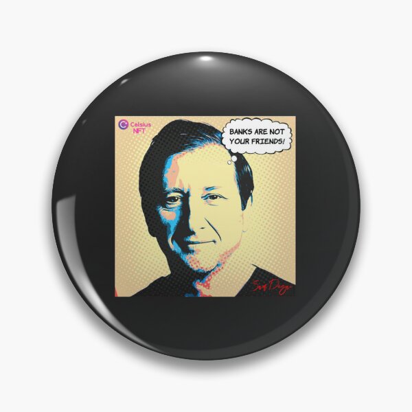 Item preview, Alex Mashinsky Celsius Network CEO - Banks Are Not Your Friends! Active  designed and sold by GeminiRosee.