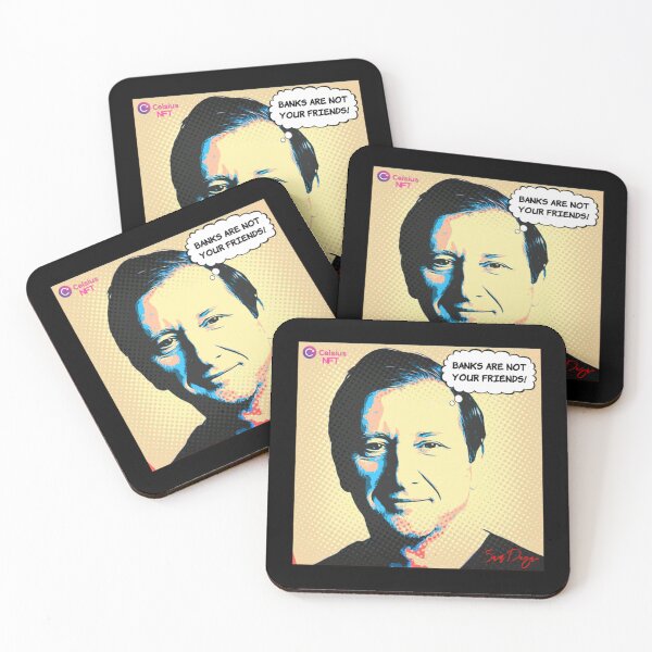 Item preview, Alex Mashinsky Celsius Network CEO - Banks Are Not Your Friends! Active  designed and sold by GeminiRosee.