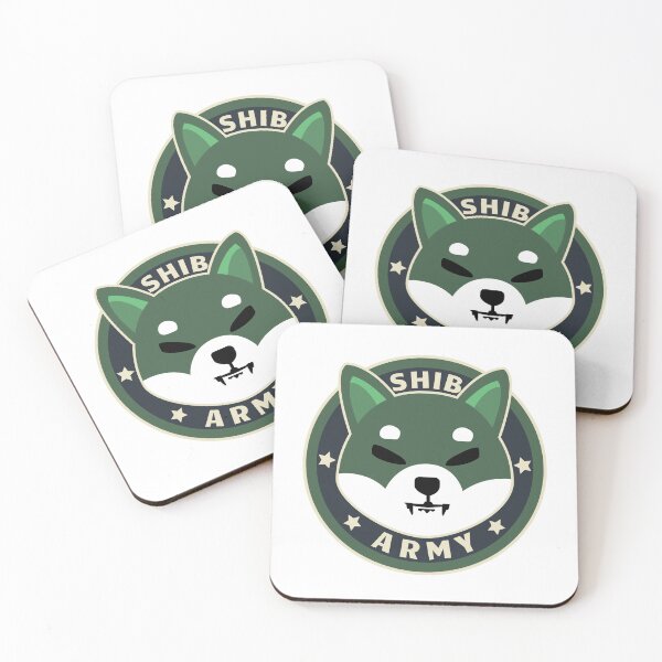 Item preview, Shiba Inu Army Crypto Coin Gift designed and sold by The Sticker Place.
