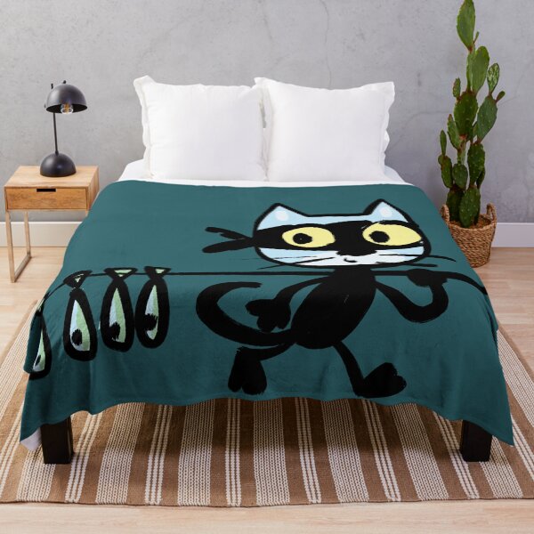 Item preview, Cat in fishing designed and sold by duxpavlic.