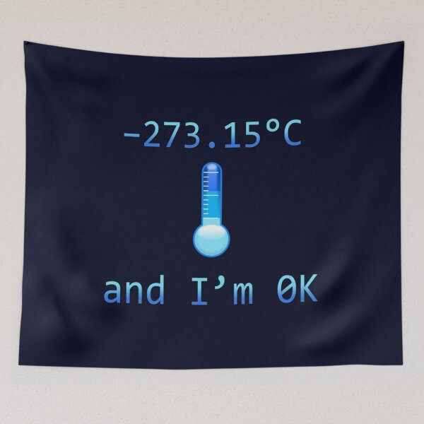 Item preview, -273.15 degrees C and I_m 0K   designed and sold by GeminiRosee.
