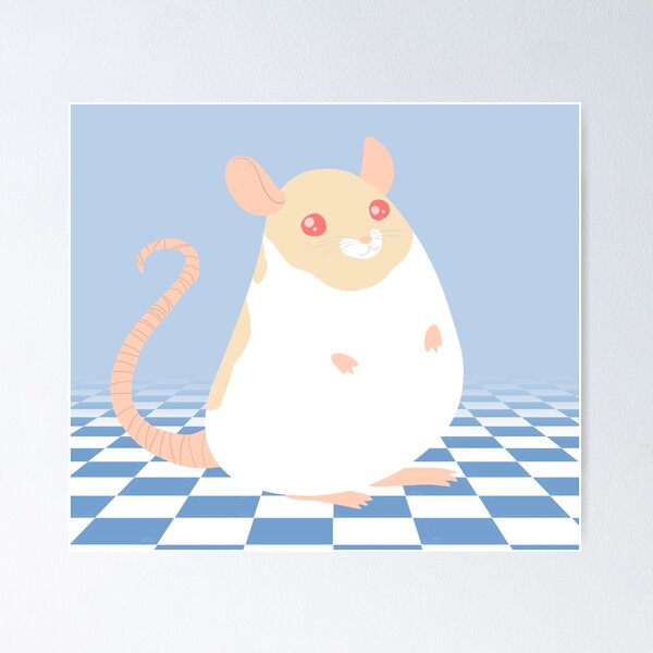 Blonde Rat Wall Art for Sale Redbubble