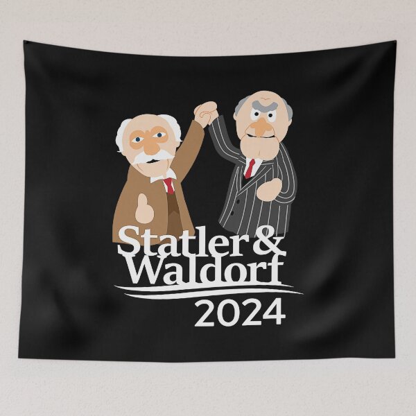 Item preview, Statler And Waldorf designed and sold by estherjenjen.