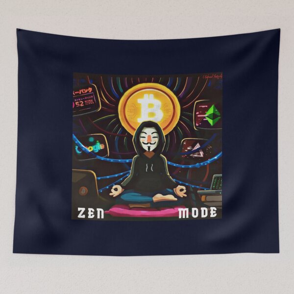 Item preview, Bitcoin ZEN MODE NFT   designed and sold by GeminiRosee.