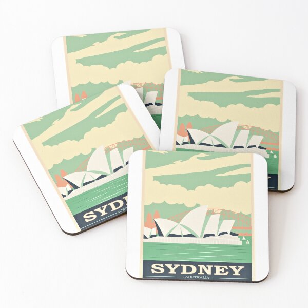 Item preview, Cartel de viaje Sídney designed and sold by GaalArt.