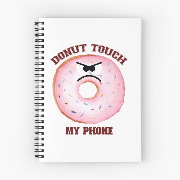 Item preview, Donut touch my phone designed and sold by creativiteemom.