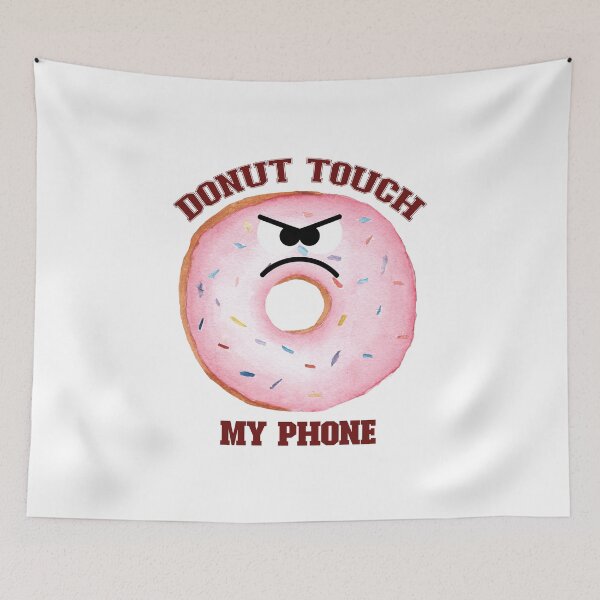 Artikelvorschau, Donut berühren mein Telefon entworfen und verkauft von creativiteemom.
