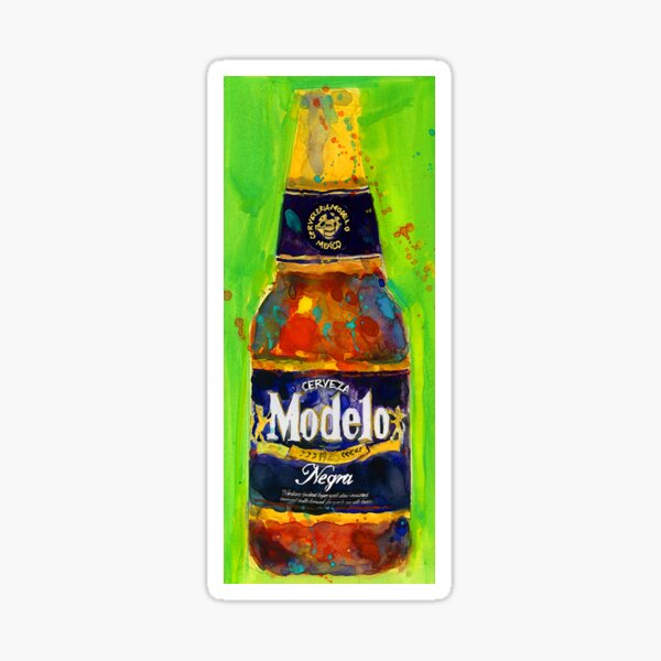 Item preview, Mexican Bottle Beer Green background bar deco designed and sold by Dorrie  Rifkin.