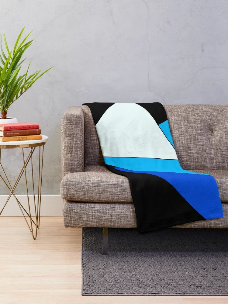 Thumbnail 2 of 6, Throw Blanket, Ice Rise designed and sold by RiciPaneto.