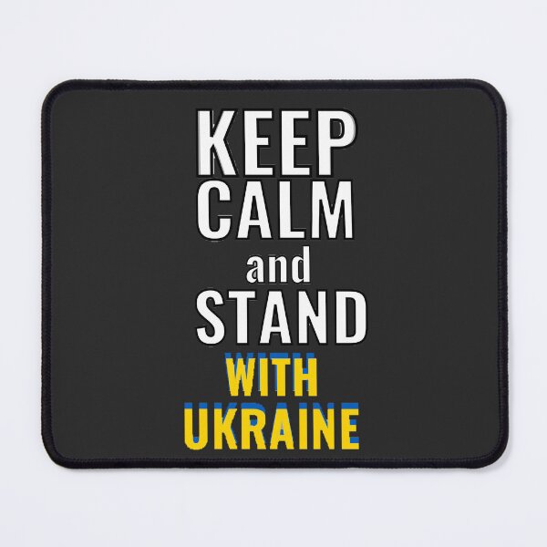 Item preview, Keep calm and stand with Ukraine designed and sold by T-ShirtIn85.