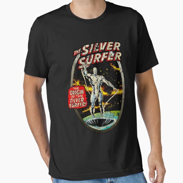Vista previa del artículo con la obra «Dibujos animados de Silver Surf 1978», diseñado y vendido por YounDum822.