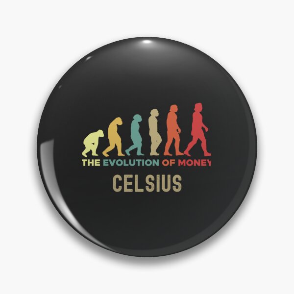Item preview, Celsius Crypto The Evolution of Money Caveman   designed and sold by GeminiRosee.