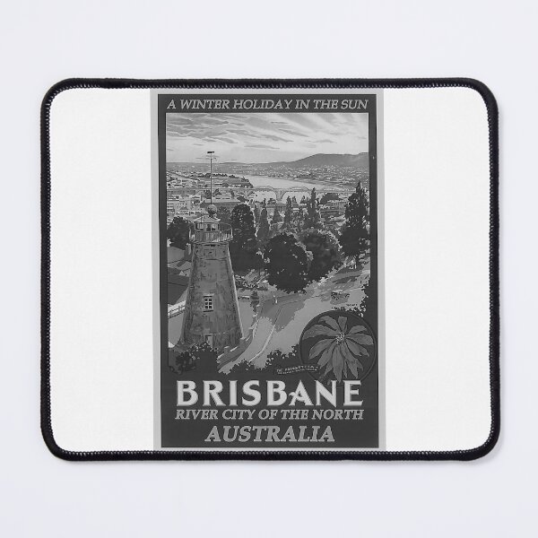 Item preview, Travel Poster Brisbane Australia designed and sold by GaalArt.