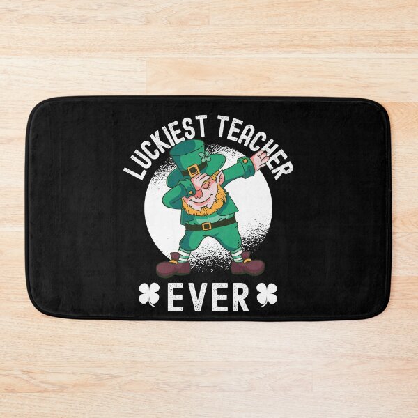 Item preview, Luckiest Teacher Ever, St Patricks Day Leprechaun designed and sold by Fabvity.