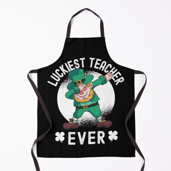Item preview, Luckiest Teacher Ever, St Patricks Day Leprechaun designed and sold by Fabvity.