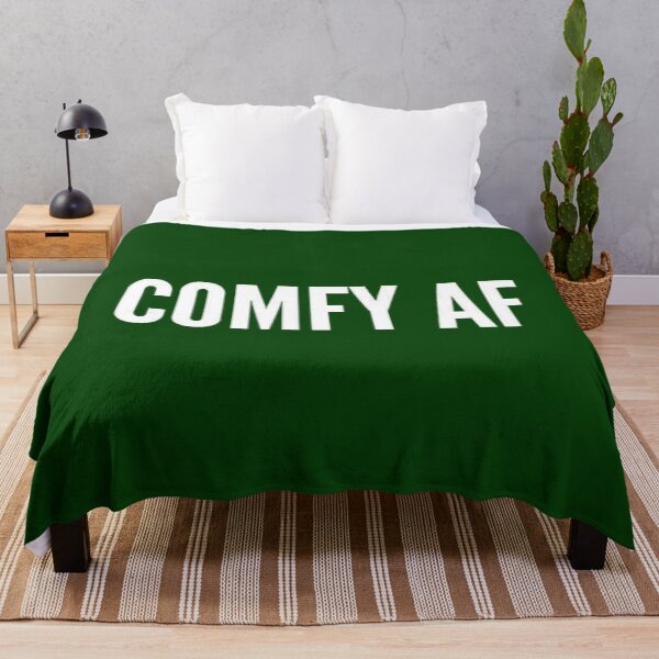 Item preview, Comfy AF - Comfy As Fuck - Funny Statement Slogan  designed and sold by HaisGban.