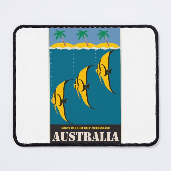 Item preview, Travel Poster Queensland designed and sold by GaalArt.