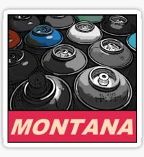 Montana Spray T-shirt Sticker