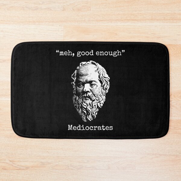Item preview, Meh, Good Enough Mediocrates - Lazy Logic Sloth Wisdom  designed and sold by HaisGban.