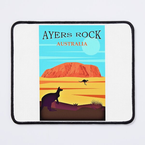 Item preview, Travel Poster Ayers Rock Australia designed and sold by GaalArt.