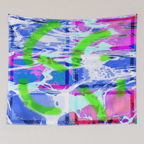 Item preview, Montage with Watery Motif designed and sold by Ellen Turner.
